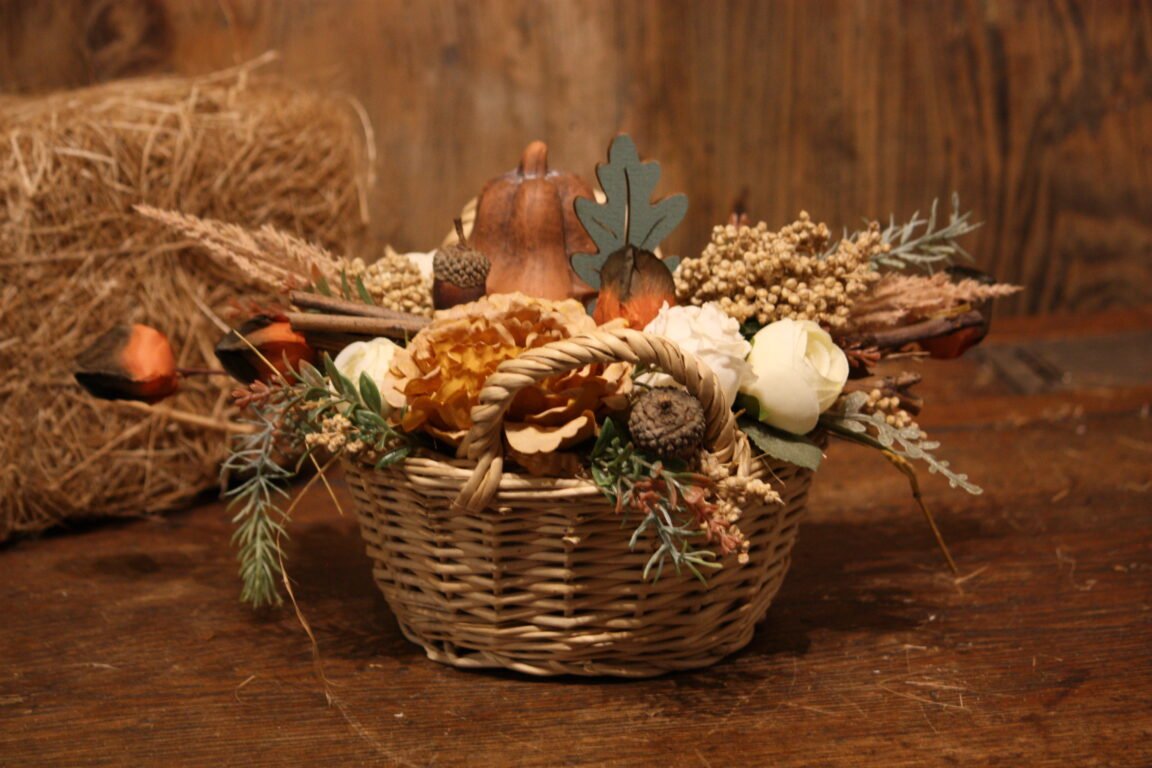 Décoration automnale - Le petit coloquinte en automne – Image 2