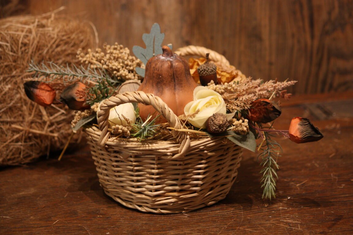 Décoration automnale - Le petit coloquinte en automne – Image 3