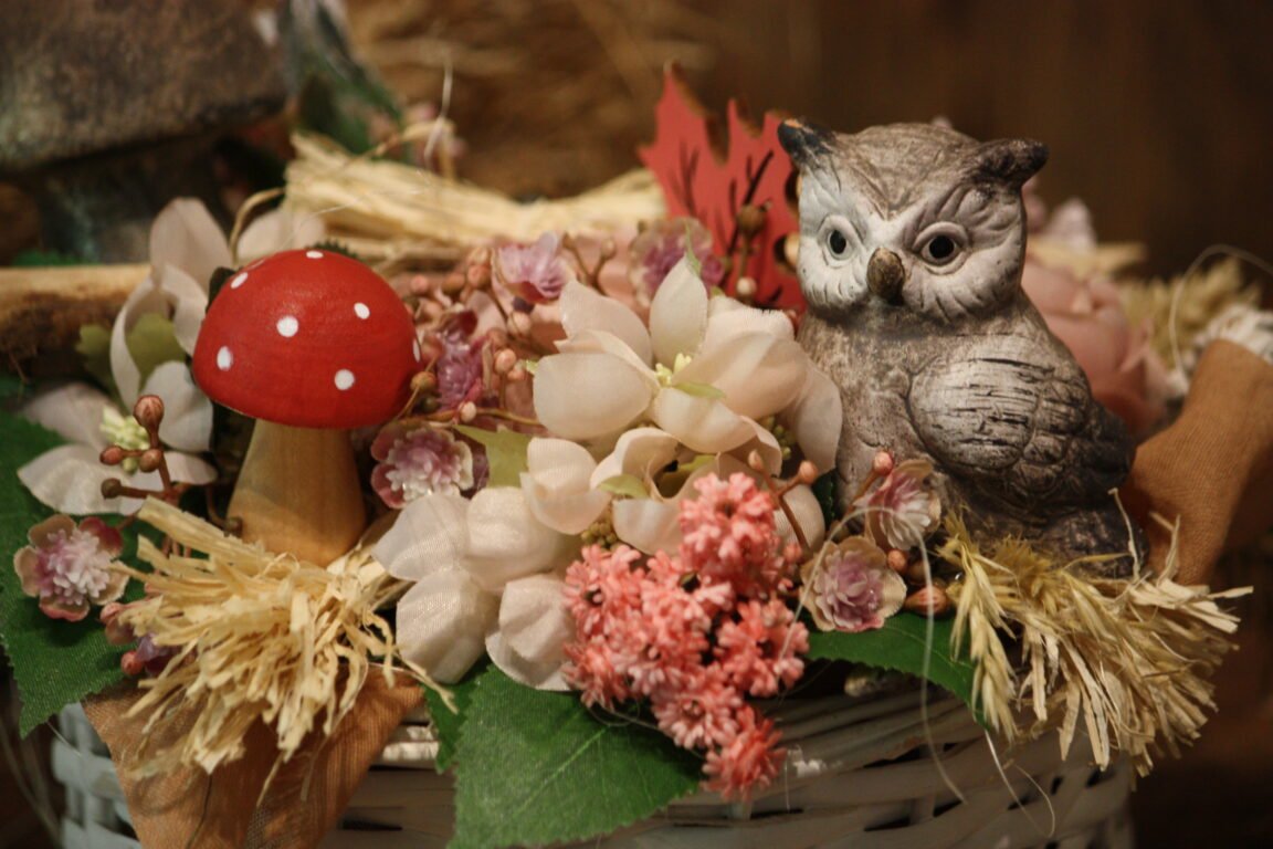 Décoration automnale - Le petit hibou en automne – Image 2