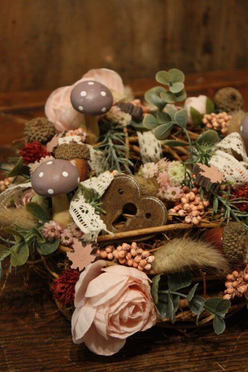 Couronne d'Automne - Les petits champignons et les petits glands – Image 2