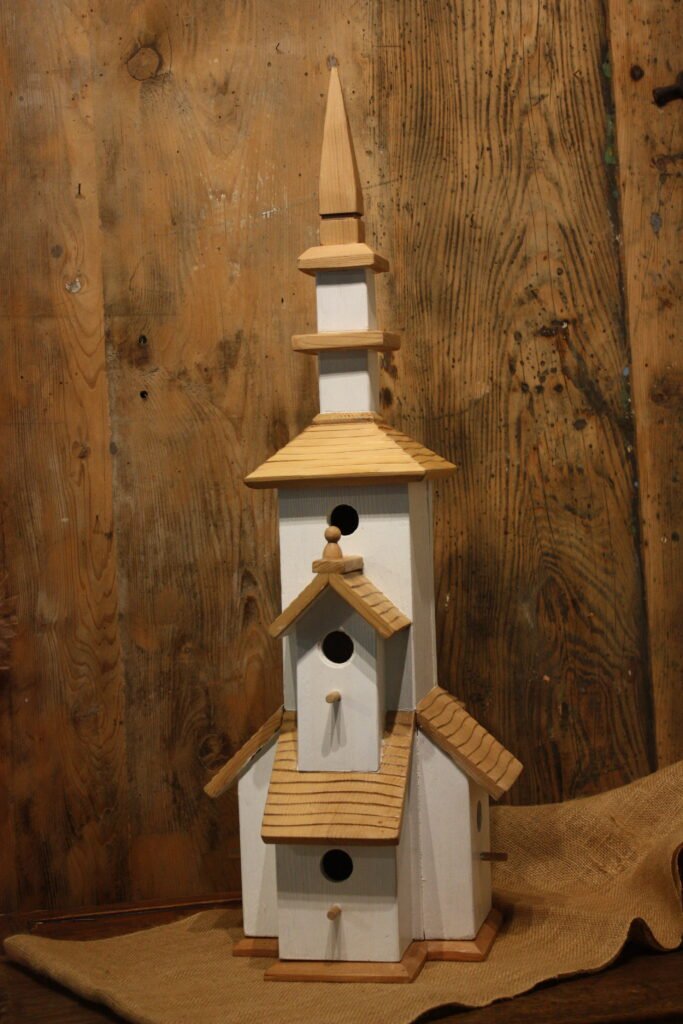 Nichoir – Le petit palais blanc pour mésange