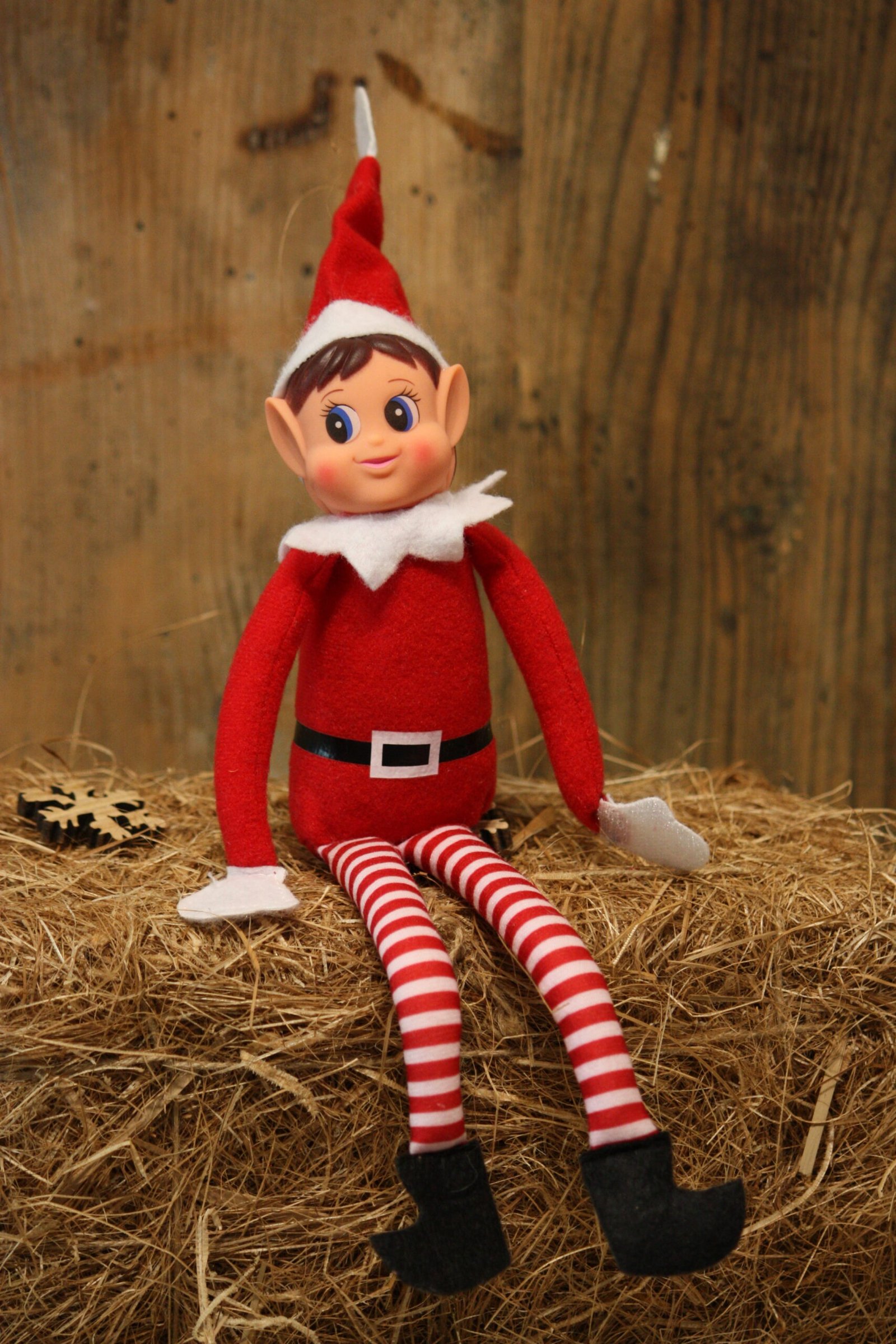 Personnage de Noël - Petit lutin farceur fille – Image 5