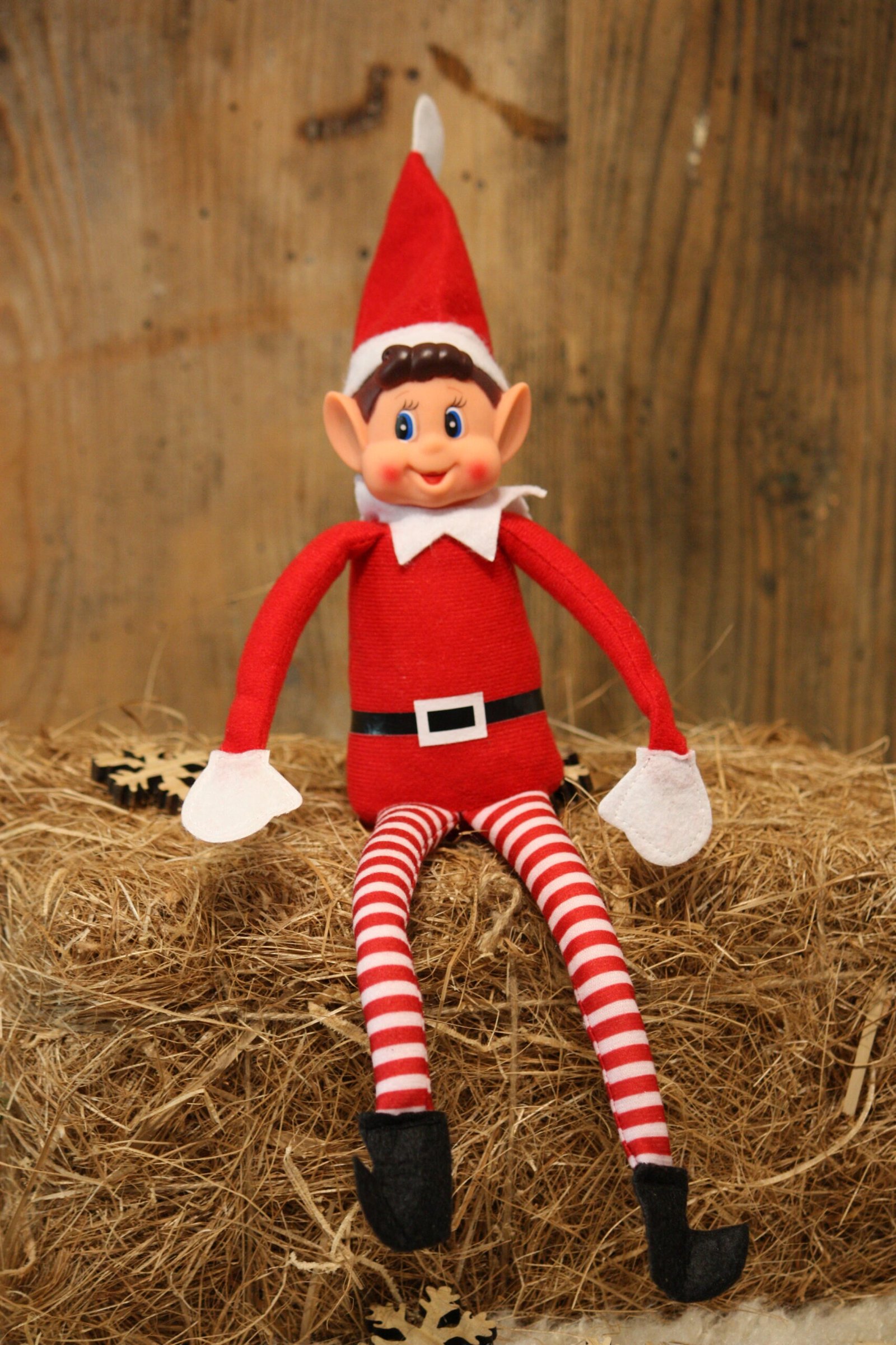 Personnage de Noël - Petit lutin farceur garçon – Image 3
