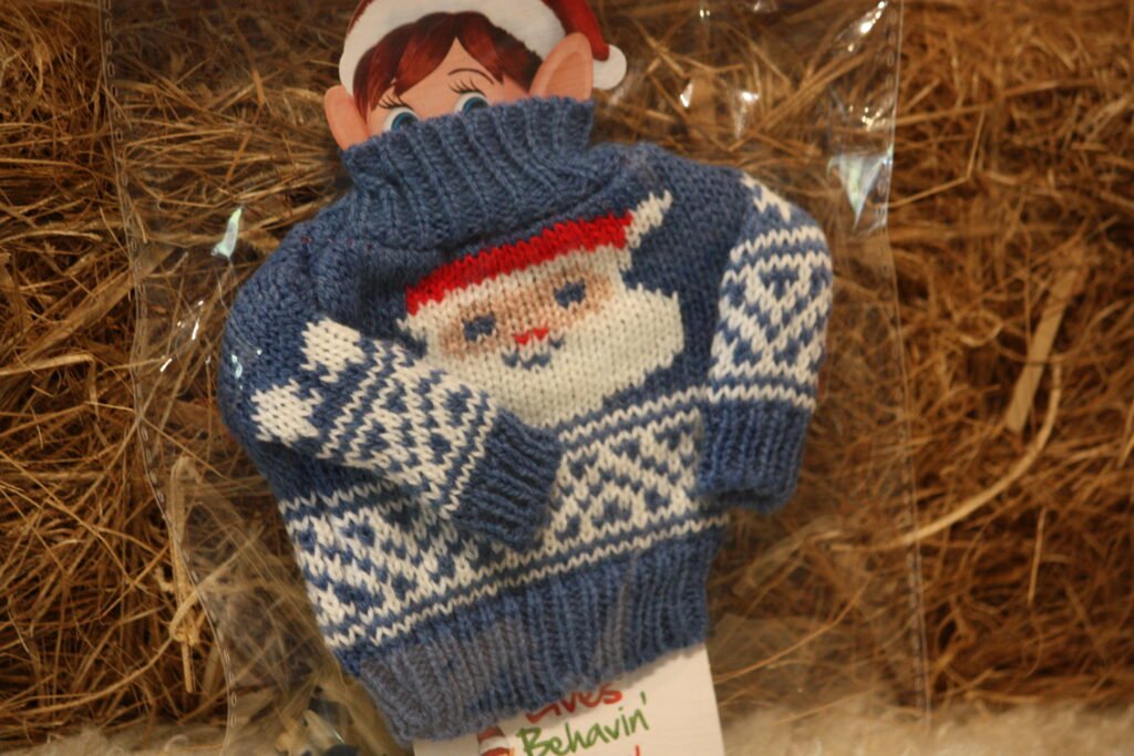 Personnage de Noël – Pull de Noël pour petit lutin farceur – Père-Noël