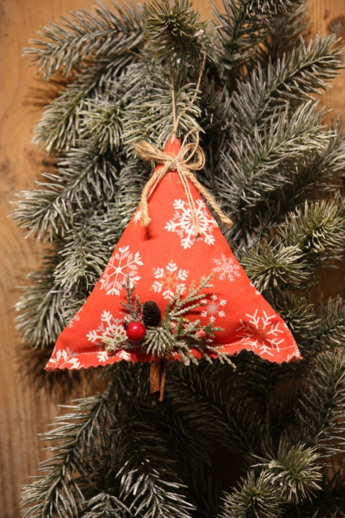 Suspension de Noël – Mon petit sapin rouge