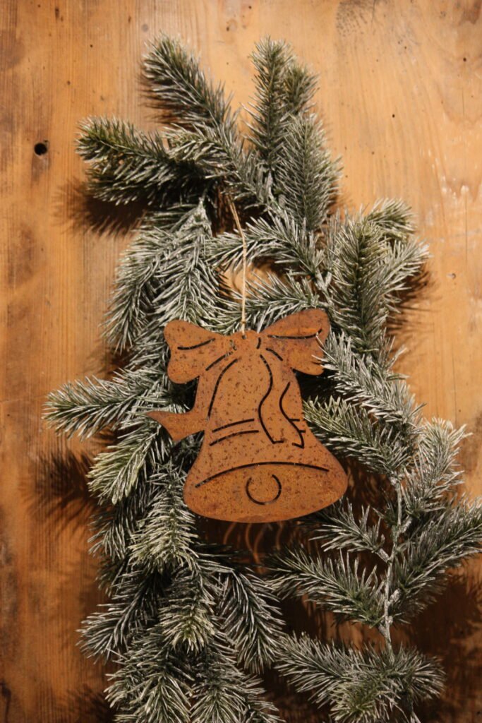 Suspension de Noël – Petite cloche de noël en métal