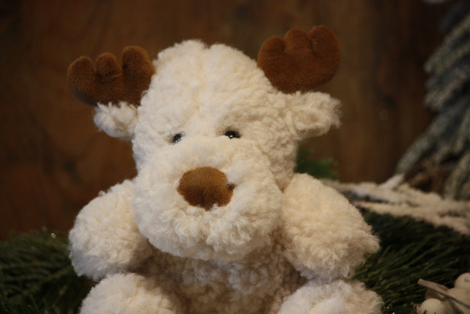 Peluche - Petit élan blanc – Image 2