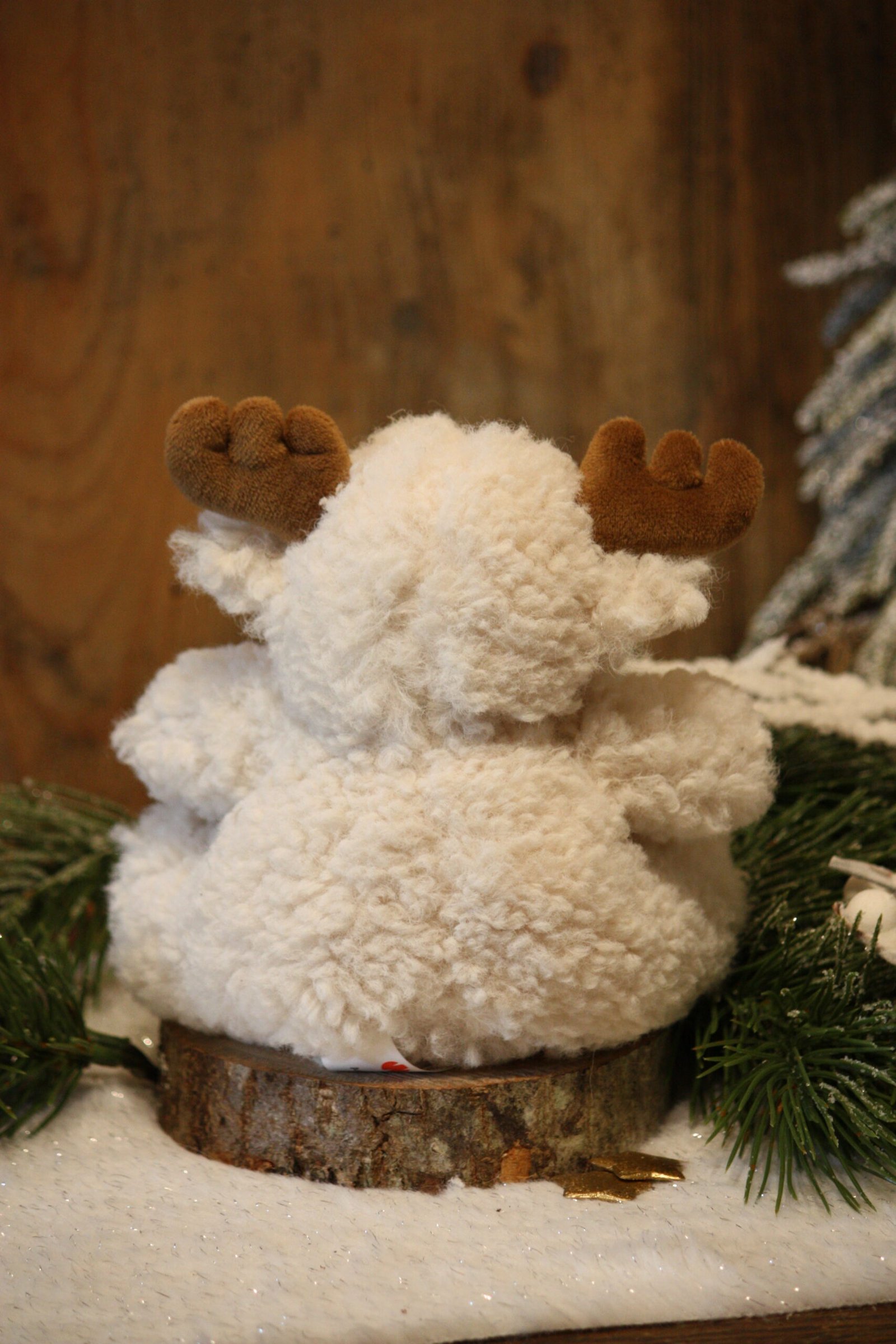 Peluche - Petit élan blanc – Image 3