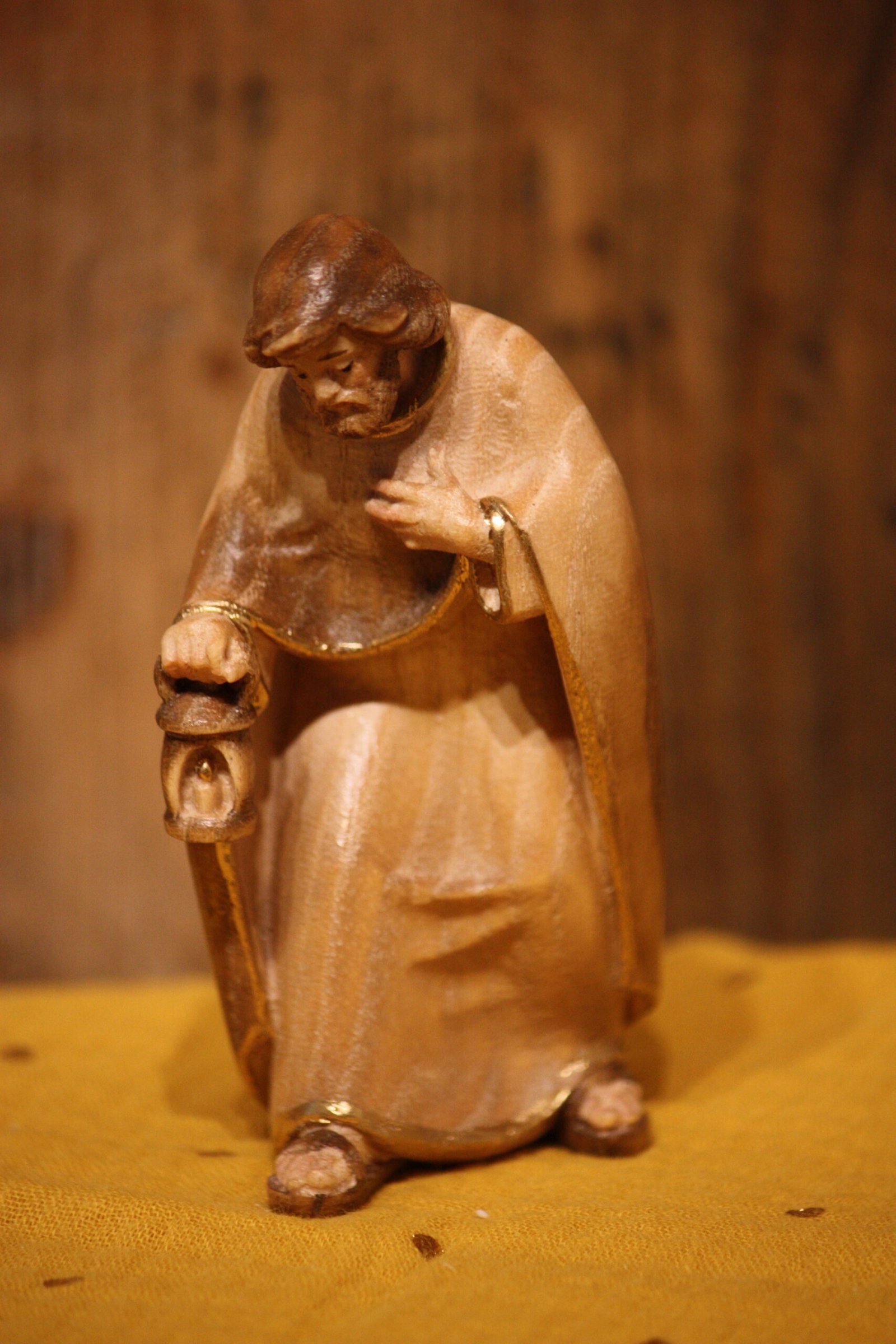 Personnages de Crèche - La tendre famille avec le berger – Image 4